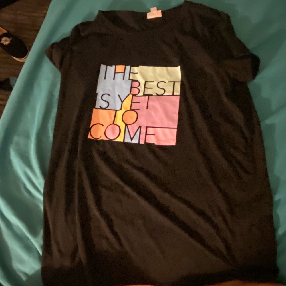 Lularoe X-Large black T-shirt - Picture 4 of 5